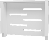 کاور شوفاژ سفید با بهترین کیفیت مدل C.R.006