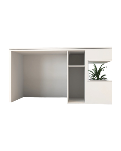 کانتر پذیرش مینیمال با روکش ضدخش مدل R.E0010