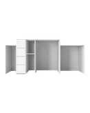 کانتر پذیرش ام دی اف سفید رنگ مدل R.E0011