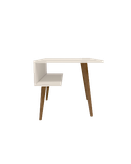 میز عسلی ام دی اف سفید با روکش ضدخش مدل T.T.003