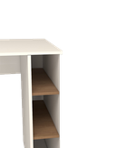 میز کامپیوتر سفید قهوه ای مینیمال مدل C.D008