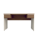 میز کارمندی سفید قهوه ای مینیمال مدل S.D004