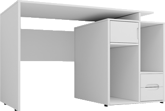 میز کارمندی مینیال با دستگیره مگنتی مدل S.D0012