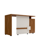 میز مدیریتی سفید قهوه ای با مقاومت بالا مدل M.D004