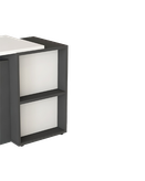 میز مدیریتی مینیمال با دوکشو مدل M.D008