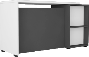 میز مدیریتی مینیمال با دوکشو مدل M.D008