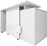 میز مدیریتی ام دی اف با درب مگنتی مدل M.D0011