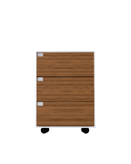 فایل اداری سفید قهوه ای با روکش ضدخش مدل F005