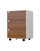 فایل اداری سفید قهوه ای با روکش ضدخش مدل F005