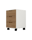 فایل اداری سفید قهوه ای دارای روکش ضدخش مقاوم مدل F007