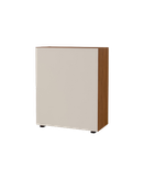 فایل اداری سفید قهوه ای ام دی اف مینیمال مدل F008