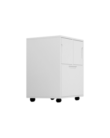 فایل اداری ام دی اف سفید دارای سه قسمت مدل F009