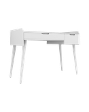 میز تحریر سفید ام دی اف مینیمال مدل D.0011