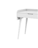 میز تحریر سفید ام دی اف مینیمال مدل D.0011