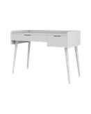 میز تحریر سفید ام دی اف مینیمال مدل D.0011