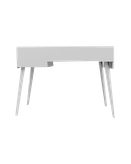 میز تحریر سفید ام دی اف مینیمال مدل D.0011