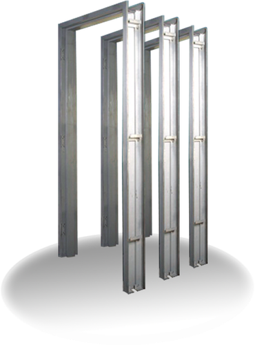 چهار چوب فلزی مخصوص درب داخلی طرح فرانسوی