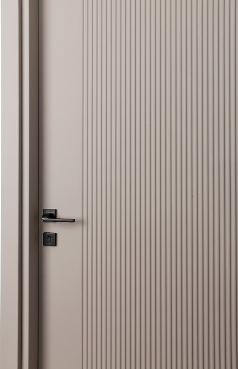 درب مدل ایتالین روکش سوپر مات طوسی روشن