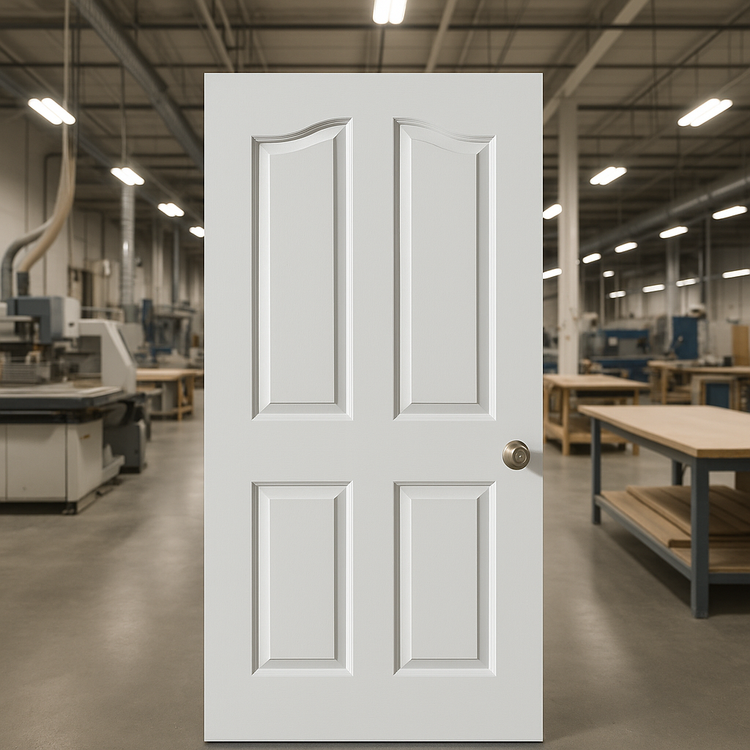 درب داخلی اتاقی و سرویسی اچدیاف مدل چهار قاب | HDF چهار قاب