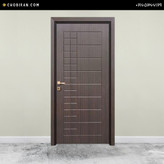 درب داخلی اتاقی MDF (ام دی اف) 8 میلیمتر طرح CNC با روکش PVC کد 112