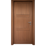 درب داخلی اتاقی MDF (ام دی اف) 8 میلیمتر طرح CNC با روکش PVC کد 111