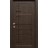 درب داخلی اتاقی MDF (ام دی اف) 8 میلیمتر طرح CNC با روکش PVC کد 112