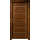 درب داخلی اتاقی MDF (ام دی اف) 8 میلیمتر طرح CNC با روکش PVC کد 122