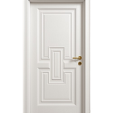 درب داخلی اتاقی MDF (ام دی اف) 8 میلیمتر طرح CNC با روکش PVC کد 108