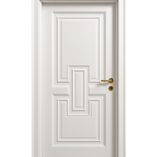 درب داخلی اتاقی MDF (ام دی اف) 8 میلیمتر طرح CNC با روکش PVC کد 108