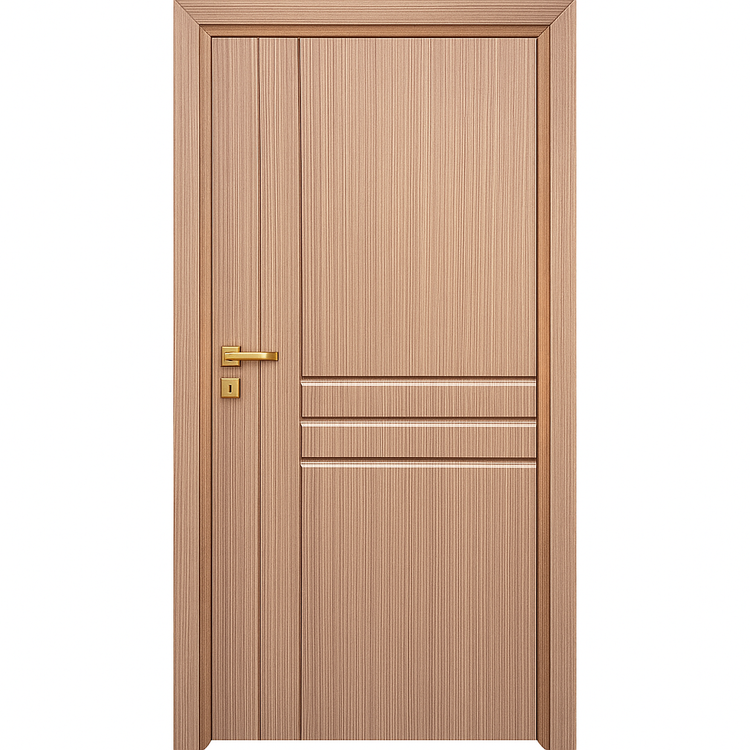 درب داخلی اتاقی MDF (ام دی اف) 8 میلیمتر طرح CNC با روکش PVC کد 121