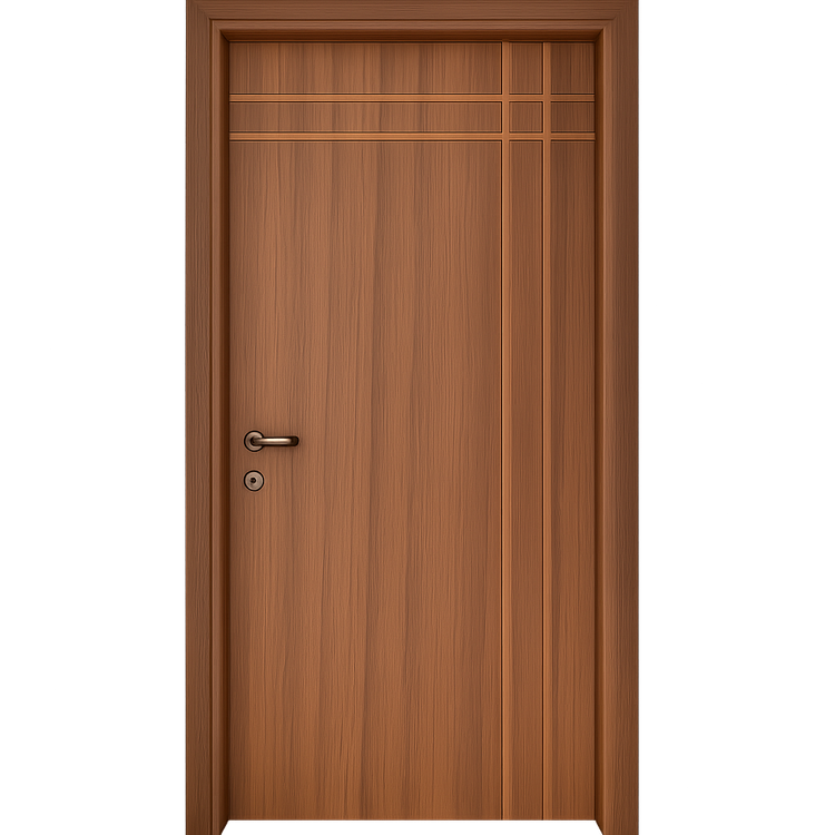 درب داخلی اتاقی MDF (ام دی اف) 8 میلیمتر طرح CNC با روکش PVCکد 104