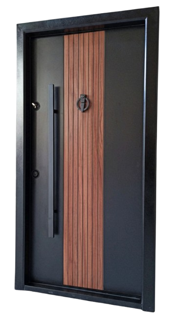 درب ورودی آپارتمانی ضدسرقت لامینوکس مدل آوین ضد دیلم