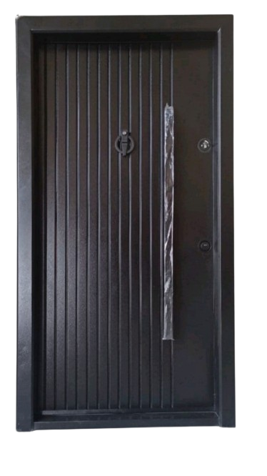 درب ورودی آپارتمانی ضدسرقت رویه فلزی طرح آروین رنگ ونگه