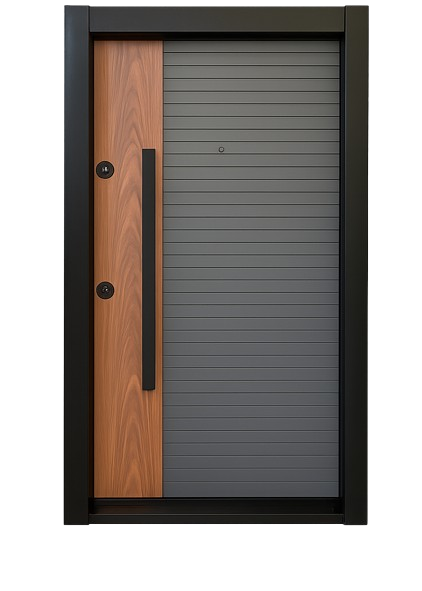 درب ورودی آپارتمانی ضدسرقت لامینوکس مدل ستین ضد دیلم