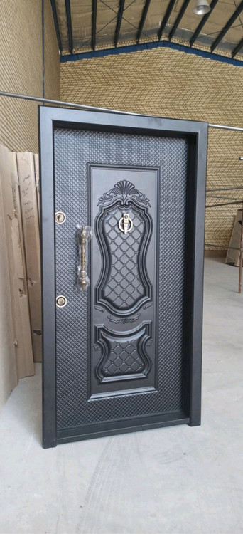 درب ورودی آپارتمانی ضدسرقت رویه فلزی طرح دیپلمات ضد دیلم