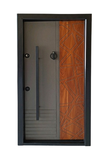 درب ورودی آپارتمانی ضدسرقت لامینوکس طرح رادین ضد دیلم