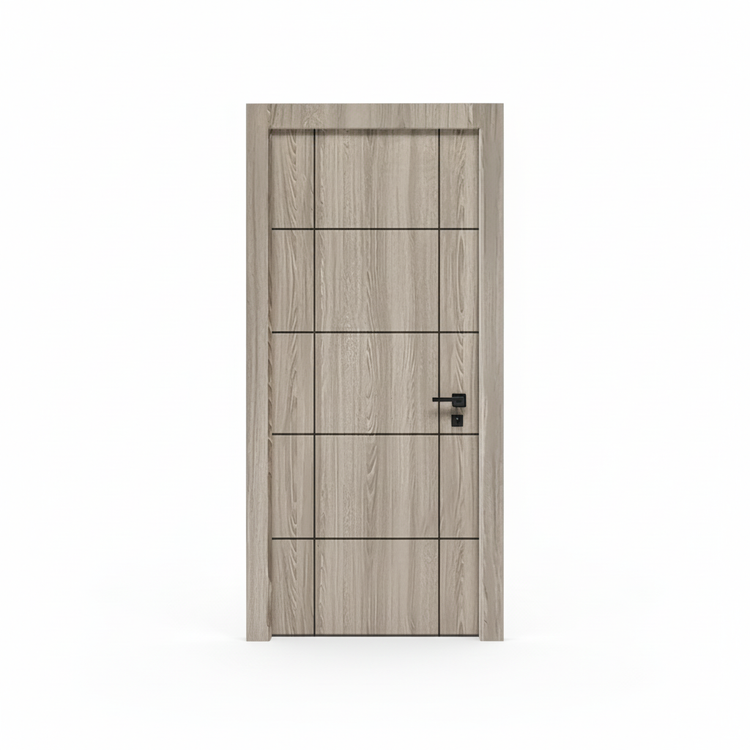 درب داخلی اتاق و سرویس پلی وود روکش PVC کد P112K305