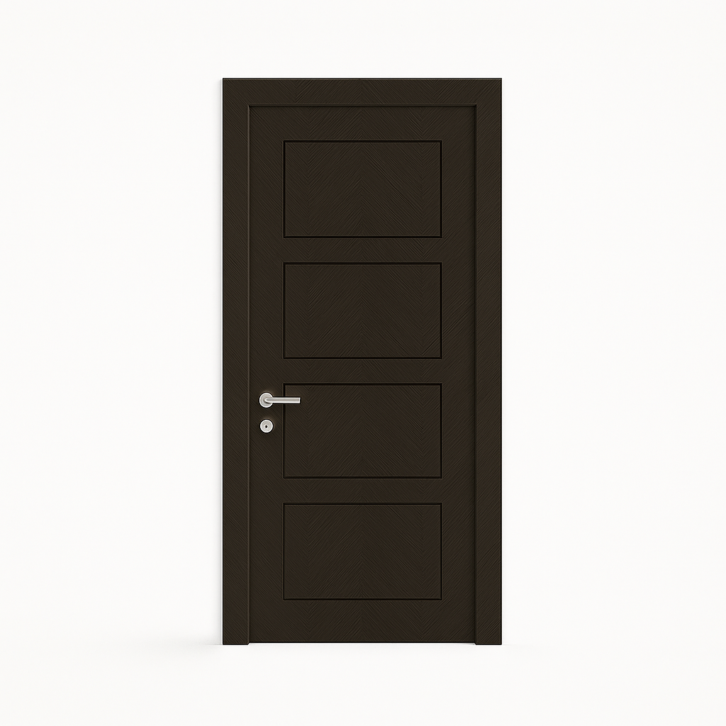 درب داخلی اتاق و سرویس پلی وود روکش PVC کد P114K108