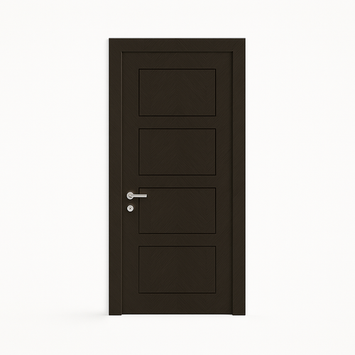 درب داخلی اتاق و سرویس پلی وود روکش PVC کد P114K108