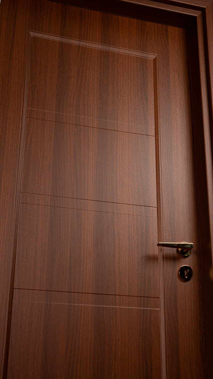 درب داخلی اتاق ام دی اف MDF مدل ۵ قاب