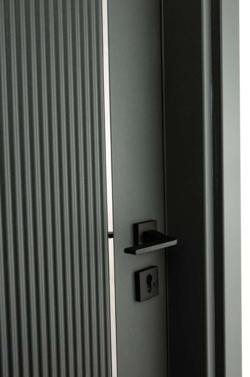 درب داخلی اتاق خواب ام دی اف MDF مدل S 500 استیلخور دو طرف