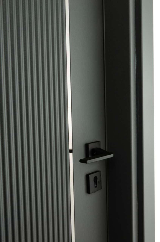درب داخلی اتاق خواب ام دی اف MDF مدل S 500 استیلخور دو طرف