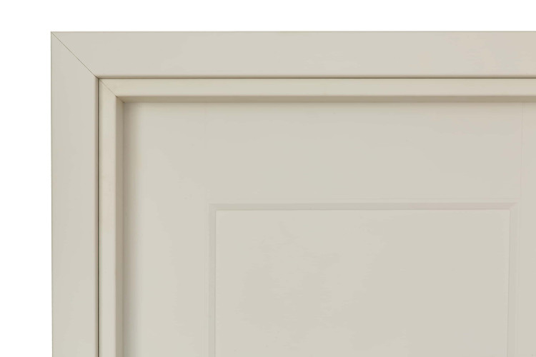 درب داخلی اتاق ام دی اف MDF مدل دوقاب روکش سوپرمات کرم