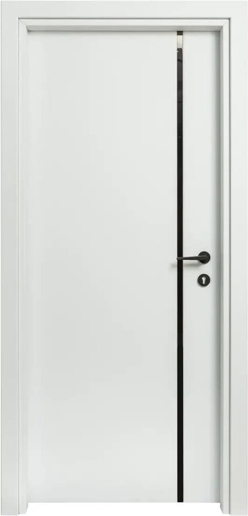 درب داخلی اتاق ام دی اف MDF مدل S 11 سوپرمات دوطرف استیل