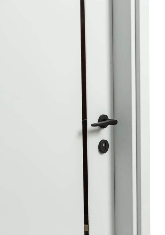 درب داخلی اتاق ام دی اف MDF مدل S 11 سوپرمات دوطرف استیل