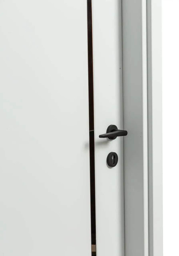 درب داخلی اتاق ام دی اف MDF مدل S 11 سوپرمات دوطرف استیل