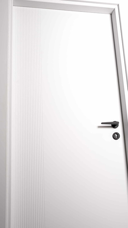 درب داخلی اتاق ام دی اف MDF مدل ۲۱۸ روکش سوپرمات سفید