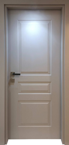 درب داخلی اتاق ام دی اف MDF مدل مادرید روکش سفید سوپرمات