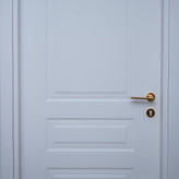 درب داخلی اتاق ام دی اف MDF مدل مادرید روکش سفید سوپرمات