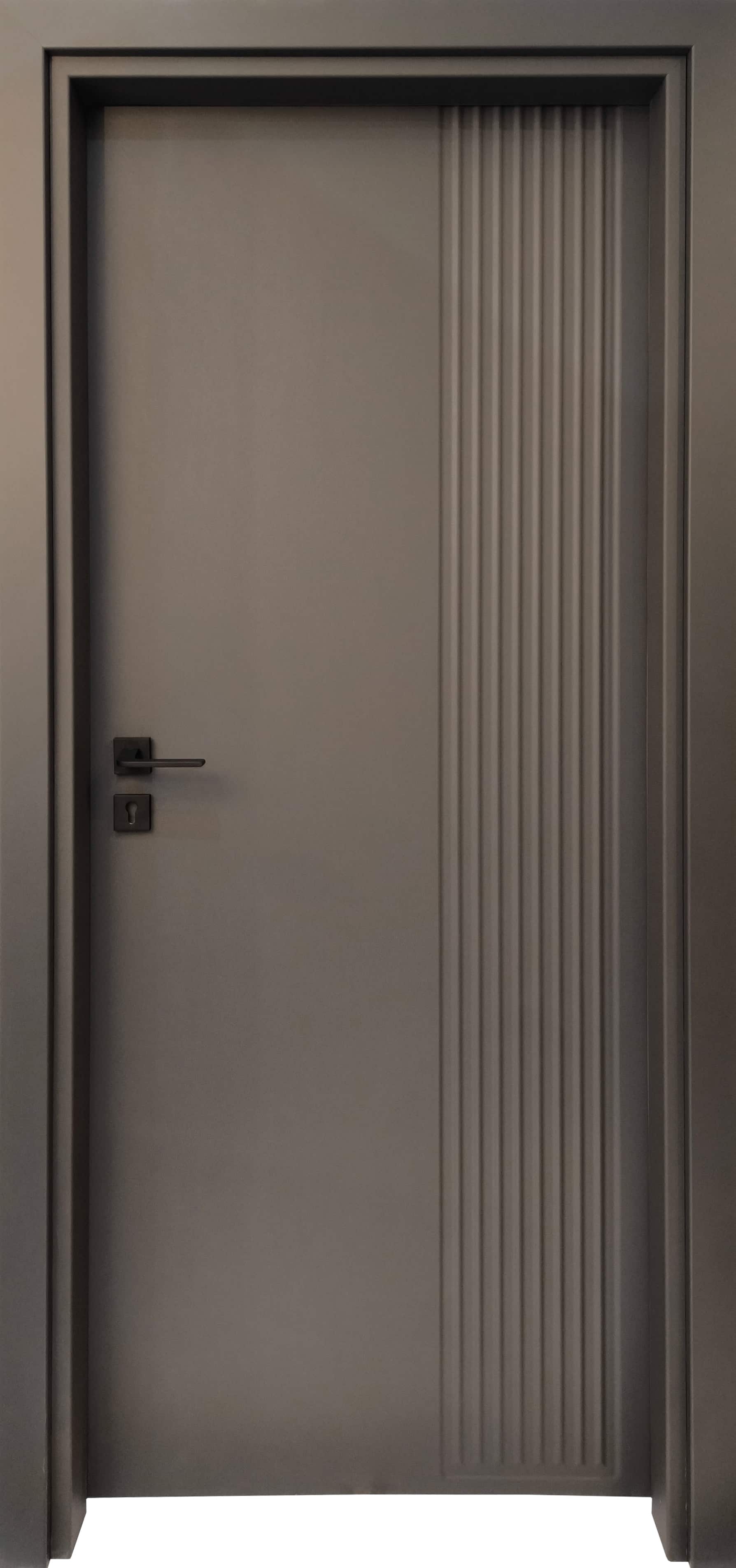 درب اتاقی و سرویسی مدل 109 طوسی تیره